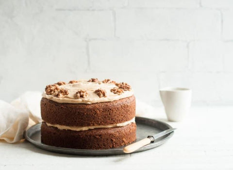 Coffee and Walnut Cake