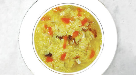 Egg Noodle Chicken Soup