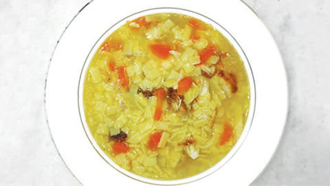 Egg Noodle Chicken Soup