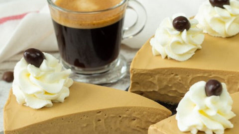 No-bake Coffee Cheesecake