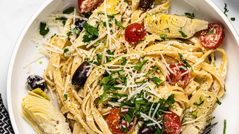 15 Minute Greek Pasta