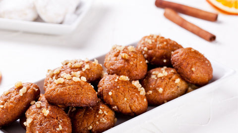 Melomakarona in Greek, Honey Macaron in Australian!