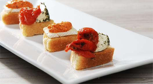 Olive Oil Rusk Canapes – olympianfoods