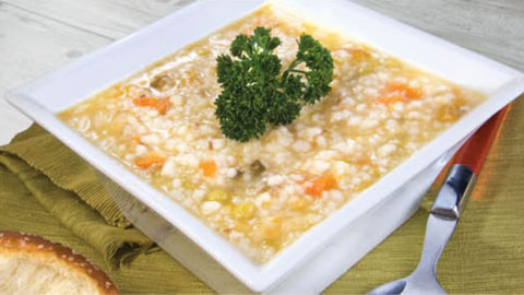 Trahanas Vegetable Soup with Veal