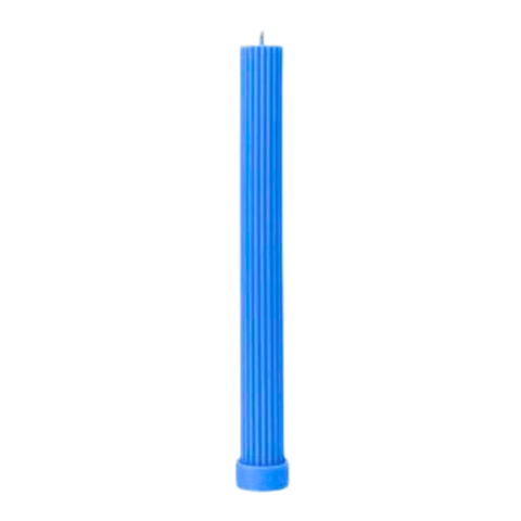 BLUE OCEAN PILLAR CANDLE