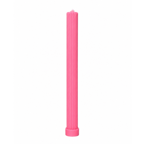 PINK PILLAR CANDLE
