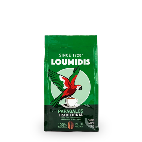 Greek Coffee Loumidis Papagalos 96g