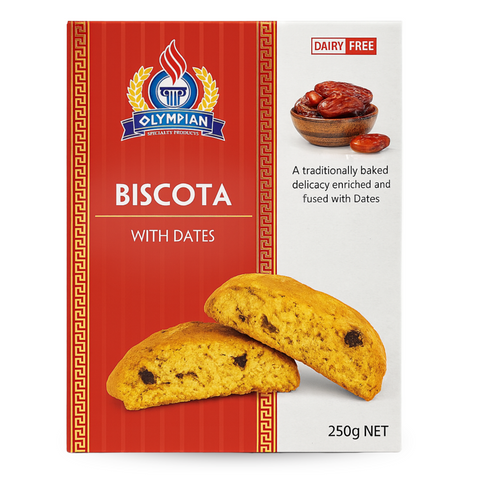 Biscota with Date Dairy Free