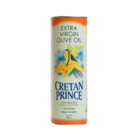 Cretan Prince Extra Virgin Olive Oil 1 Litre Tin Can
