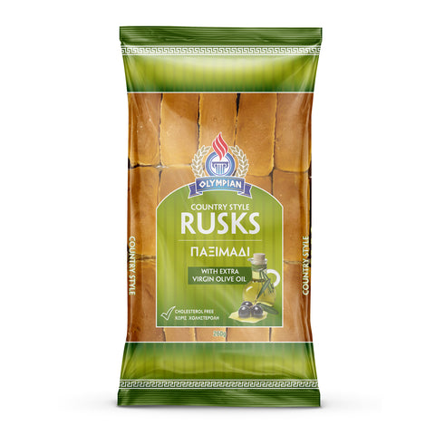 Oval Rusk Country Style Rusks with Extra Virgin Olive OIl – olympianfoods