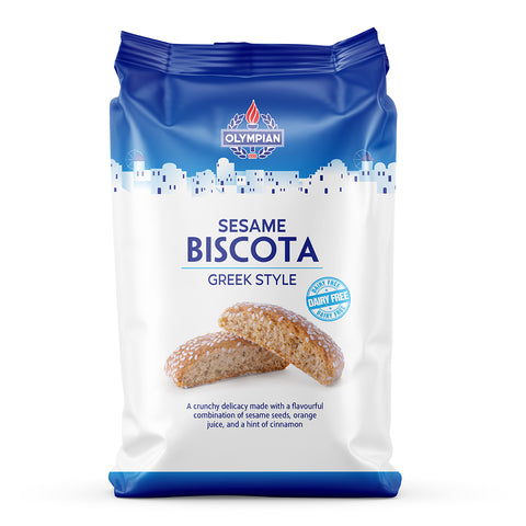 Sesame Biscota Dairy Free
