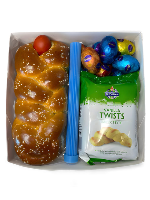 Easter Hamper with Cadbury Chocolates and Candle