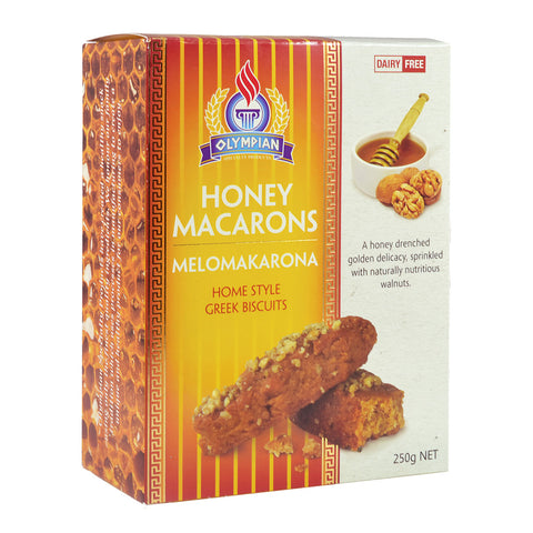 Honey Macarons - Greek Melomakarona