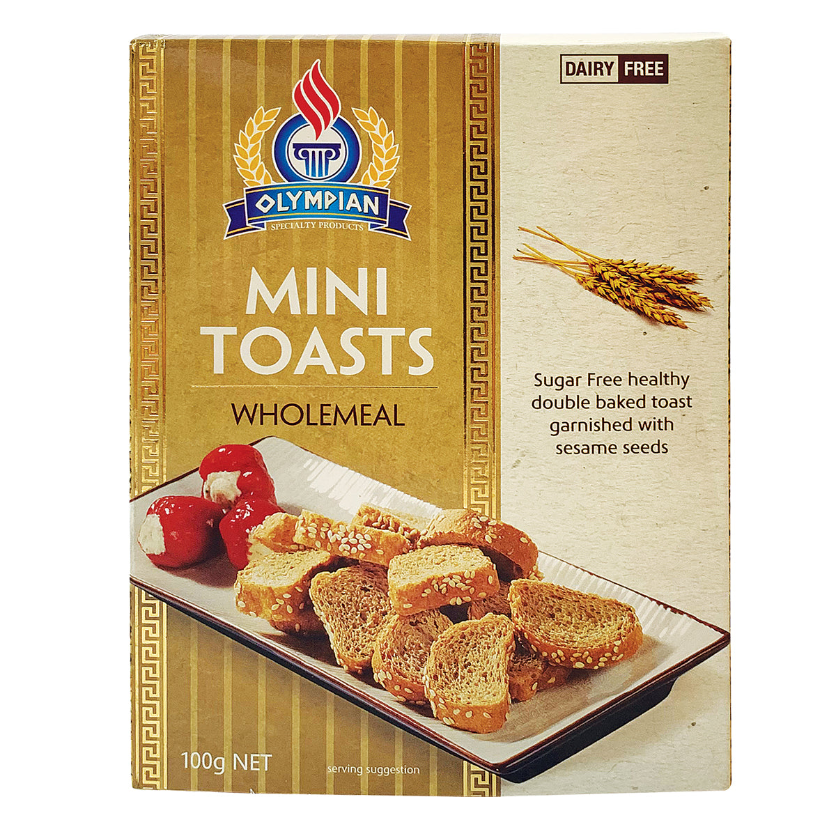 Mini Toasts Wholemeal – olympianfoods