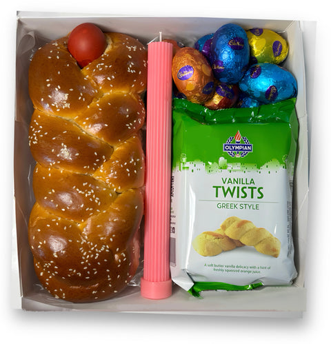 Easter Hamper with Cadbury Chocolates and Candle