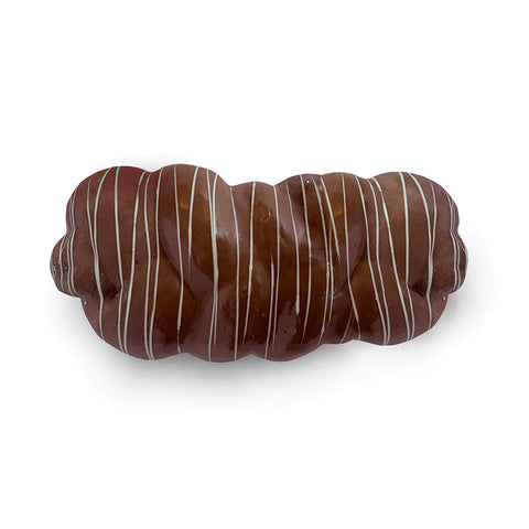 Chocolate Coated Chestnut Sweetbread (Tsoureki – Brioche)