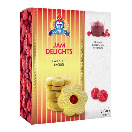 Greek Jam Delight Biscuits