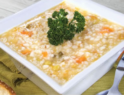Trahanas Vegetable Soup with Veal