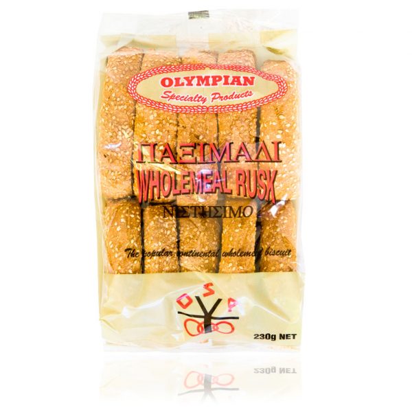 wholemeal rusk